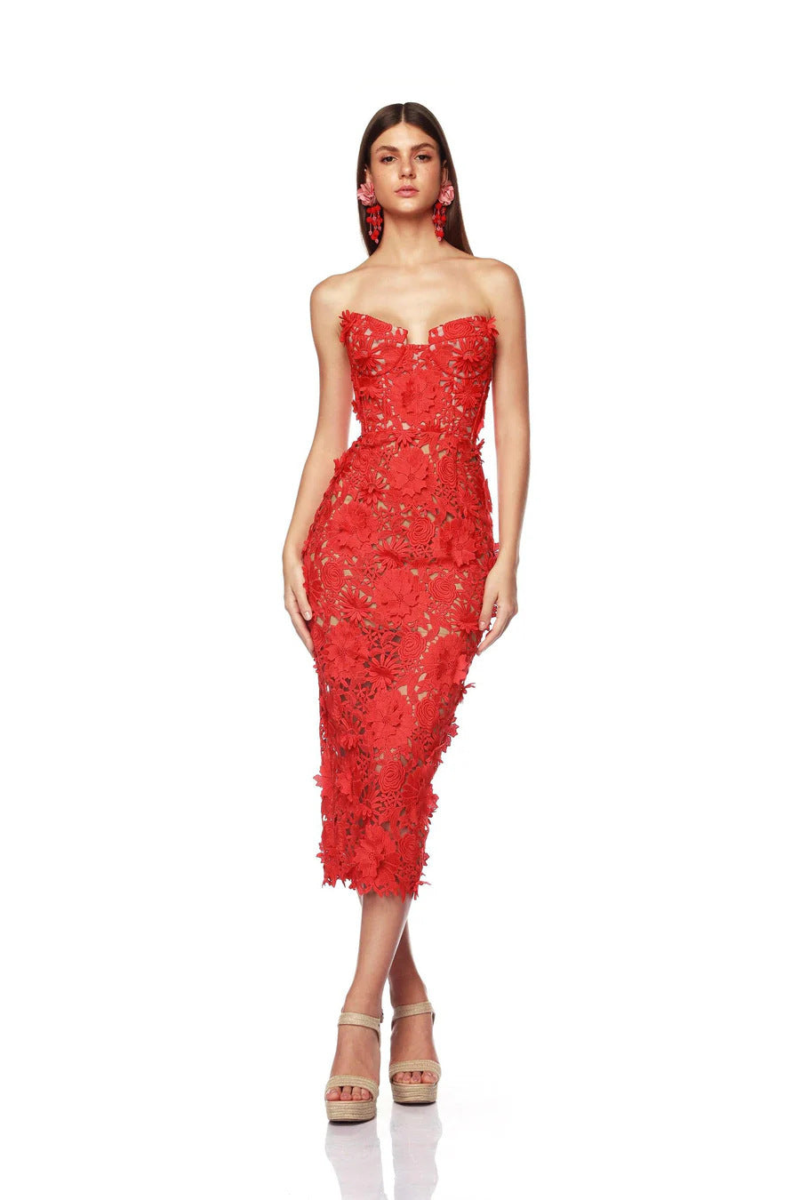 Women's Fashion Summer Lace Banquet Dress